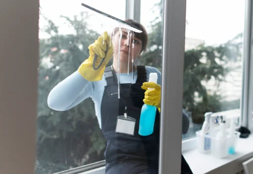 Nettoyage de vitres intérieures et extérieures à Gros-Réderching